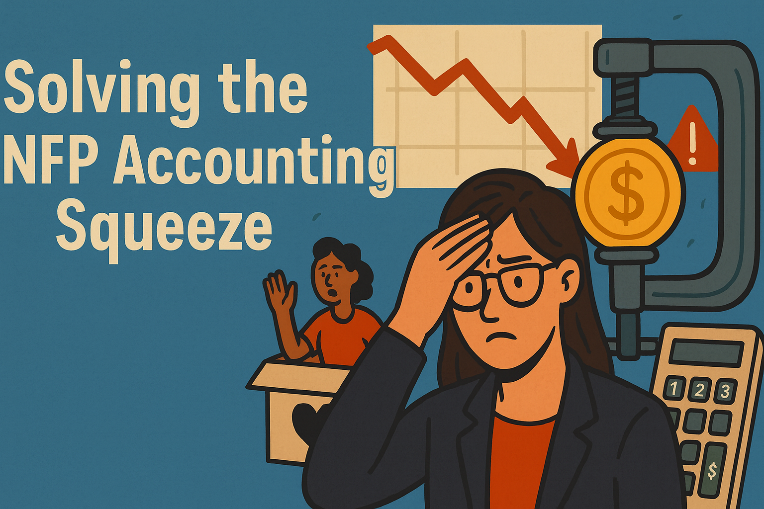 Solving the NFP Accounting Squeeze: A Leader's Guide to Navigating Budget and Talent Crises